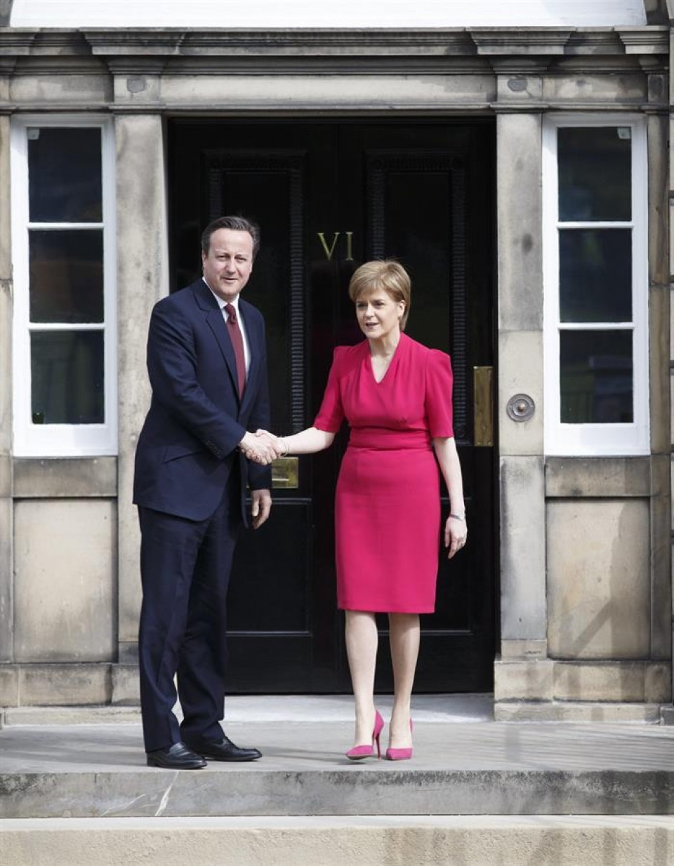 David Cameron y Nicola Sturgeon EFE