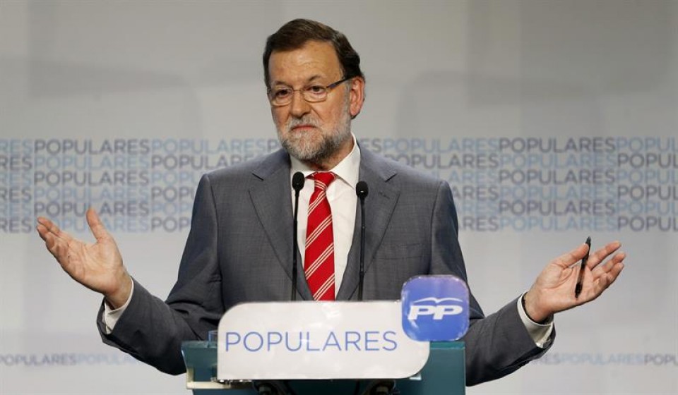 Mariano Rajoy Gobernuko presidentea. Argazkia: EFE