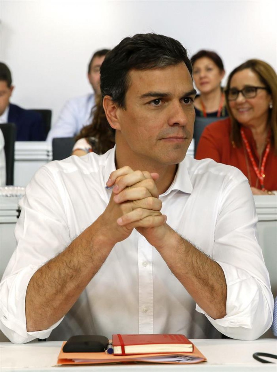 Pedro Sanchez PSOEko idazkari nagusia. EFE