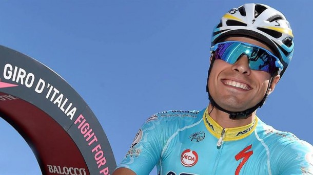 Mikel Landa en el Giro de Italia / EFE.