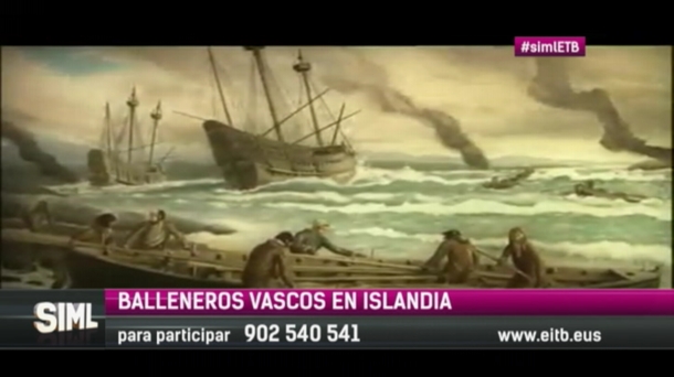 Javier San Martín viaja en el tiempo con los balleneros vascos