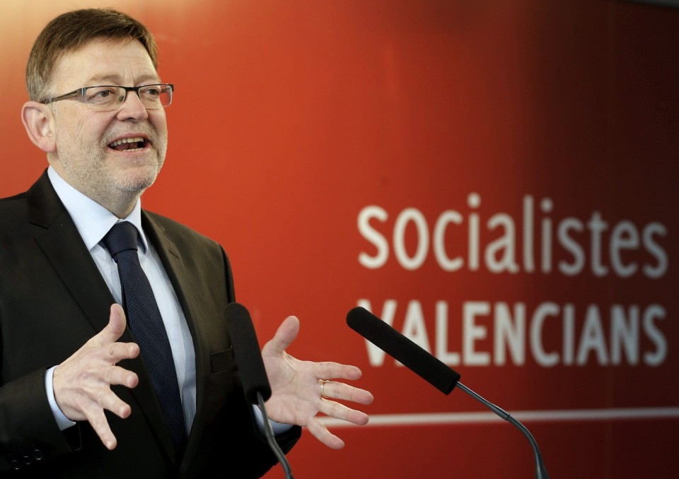 Ximo Puig, candidato del PSPV a la presidencia de Valencia. EFE. 