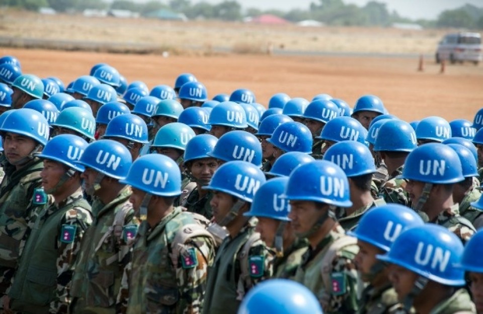 'Cascos azules' de la ONU. Imagen de archivo