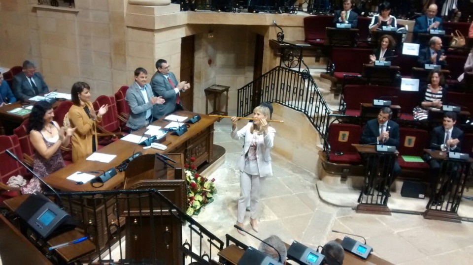 Ana Otadui, elegida presidenta de las Juntas Generales de Bizkaia