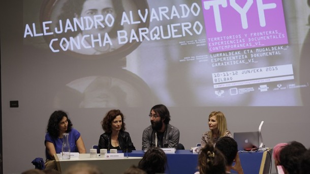 Carolina Martinez, Concha Barquero, Alejandro Alvarado y Vanesa Fernandez. Foto: Rocío Martín.