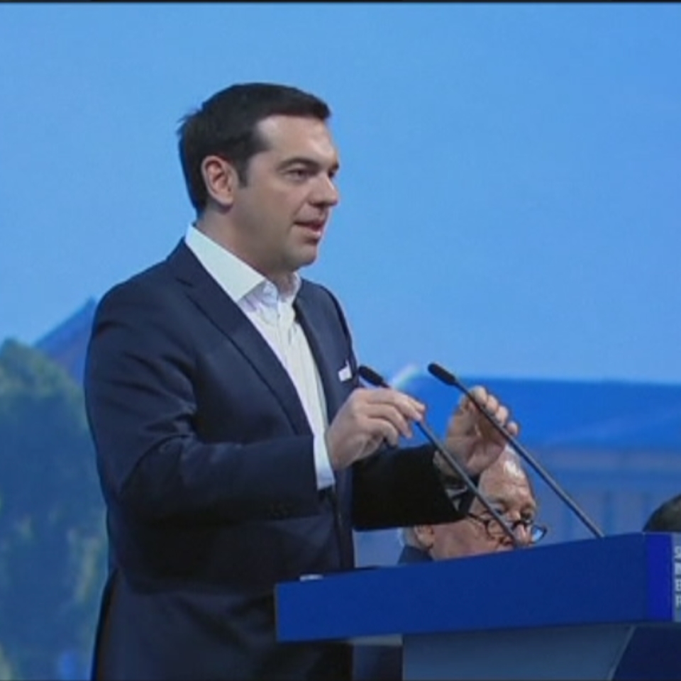 Alexis Tsipras Greziako lehen ministroa eta Vladimir Putin Errusiako presidentea. Argazkia. EFE