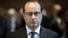 François Hollande Bruselasetik Parisera joan da. Argazkia: EFE.