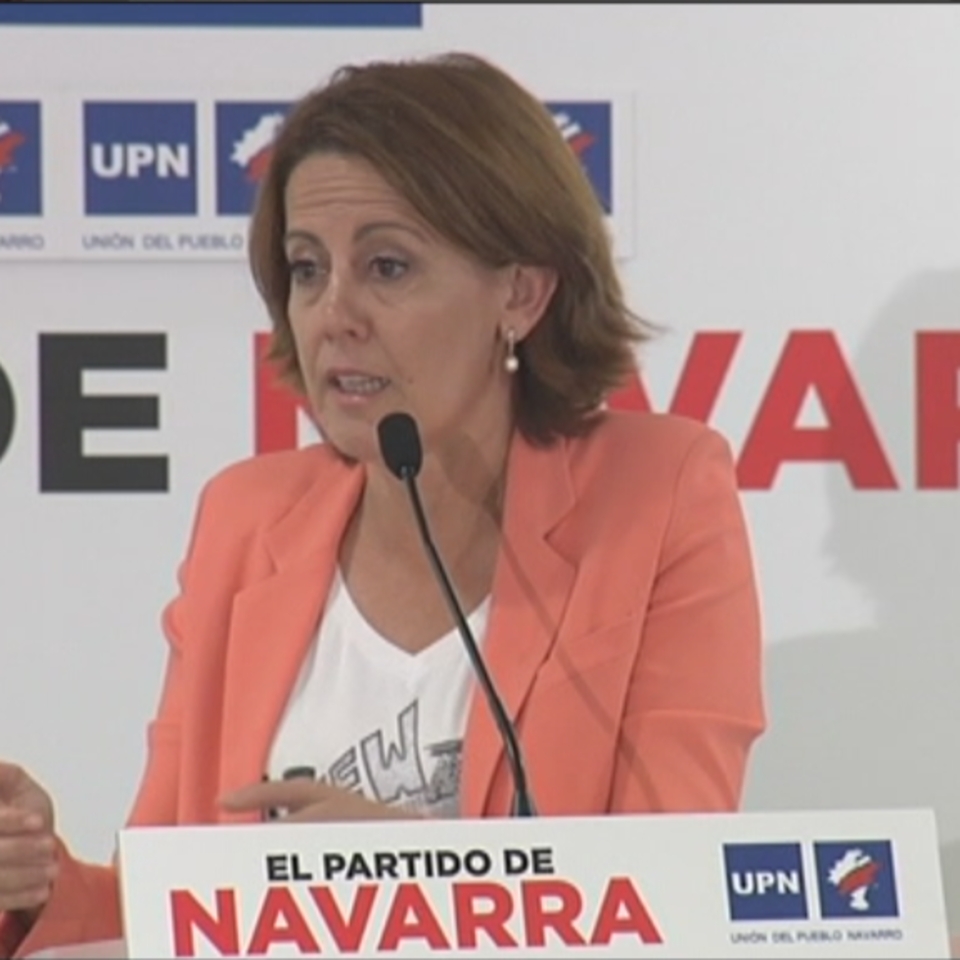 La presidenta en funciones del Gobierno de Navarra y de UPN, Yolanda Barcina. Foto: EFE