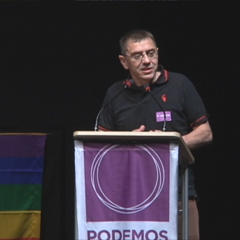 Juan Carlos Monedero critica que PNV y PSE negocien