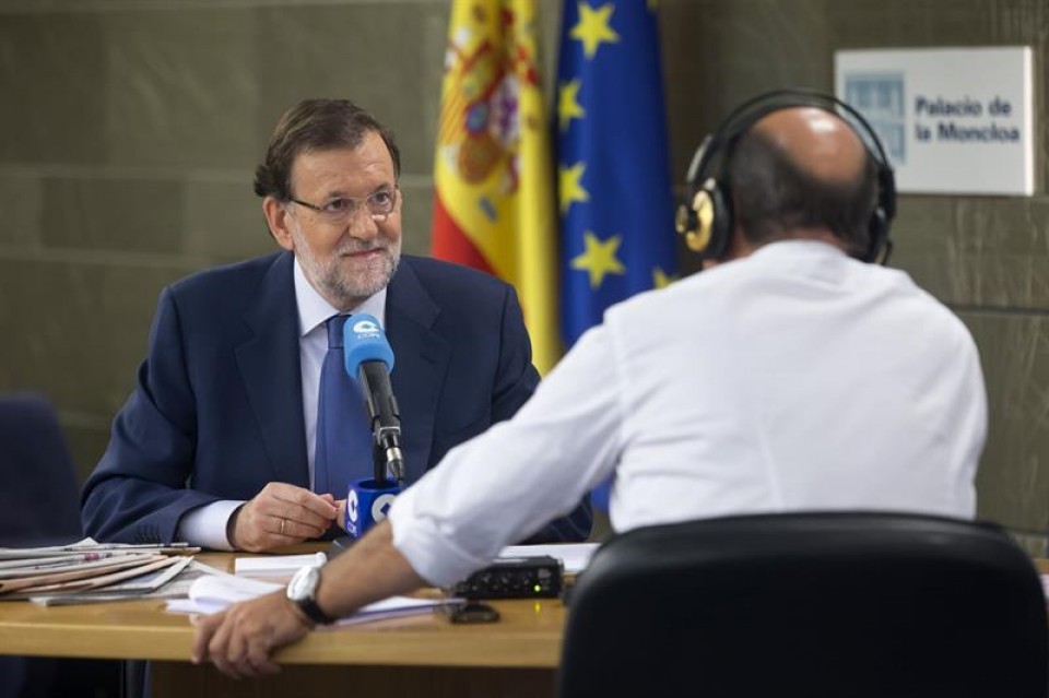 Mariano Rajoy Gobernuko presidentea. Artxiboko irudia: EFE