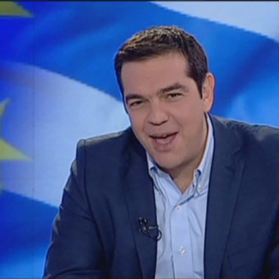 Alexis Tsipras Greziako lehen ministroa. Artxiboko irudia: EiTB