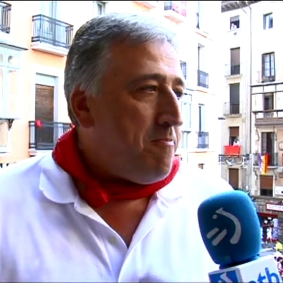 El alcalde de Pamplona/Iruña, Joseba Asirón. EiTB