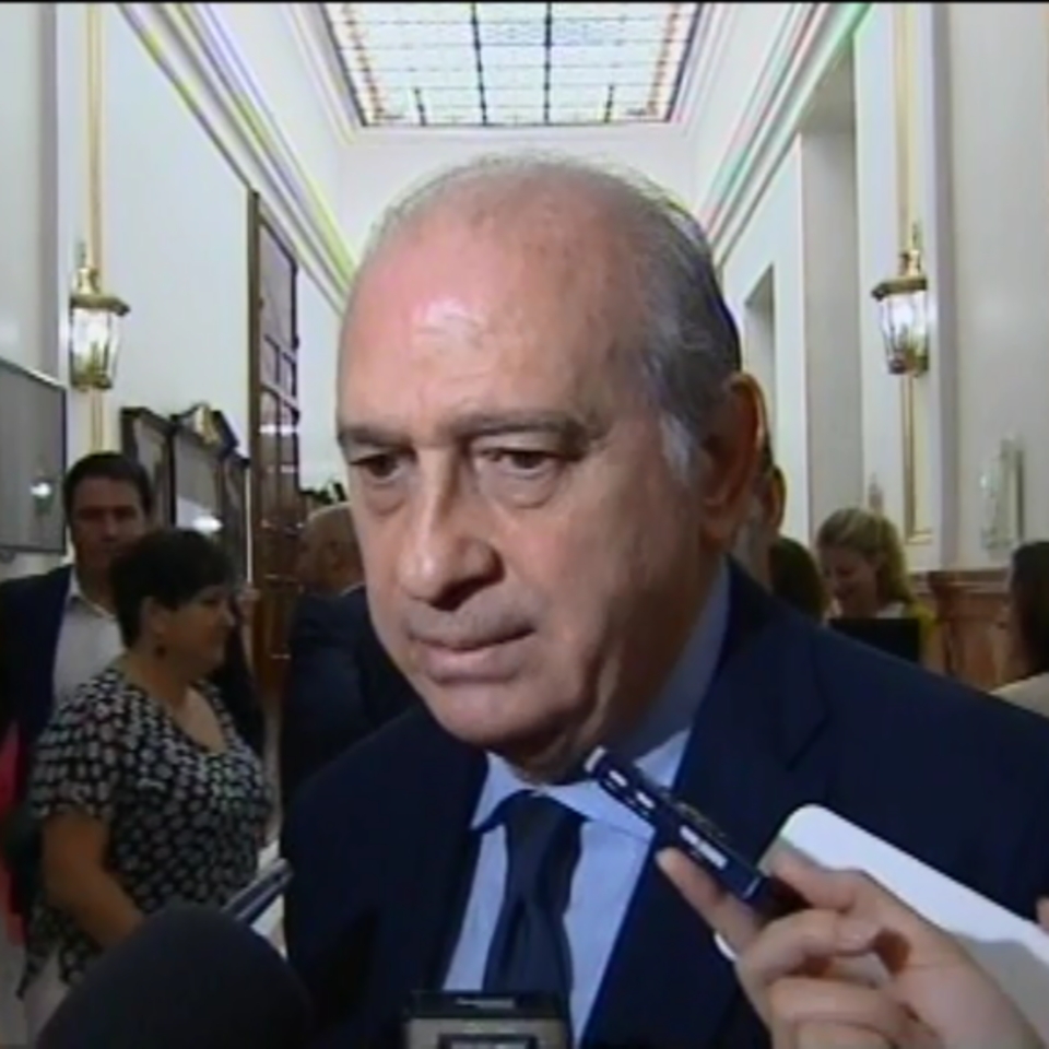 Jorge Fernandez Diaz, Espainiako Barne ministroa. Argazkia: EFE.