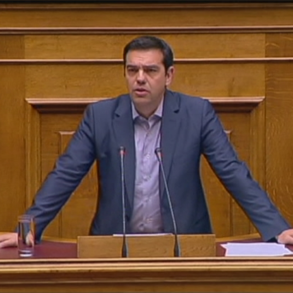 El Parlamento Griego aprueba la propuesta de Tsipras
