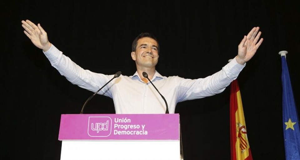 El candidato 'oficialista' Andrés Herzog es el nuevo líder de UPyD. Foto: EFE