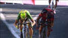 El apretado sprint entre Van Avermaet y Peter Sagan