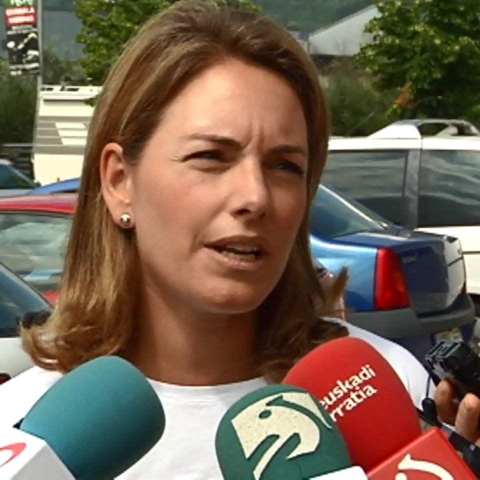 La presidenta del PP vasco, Arantza Quiroga. Foto: EiTB