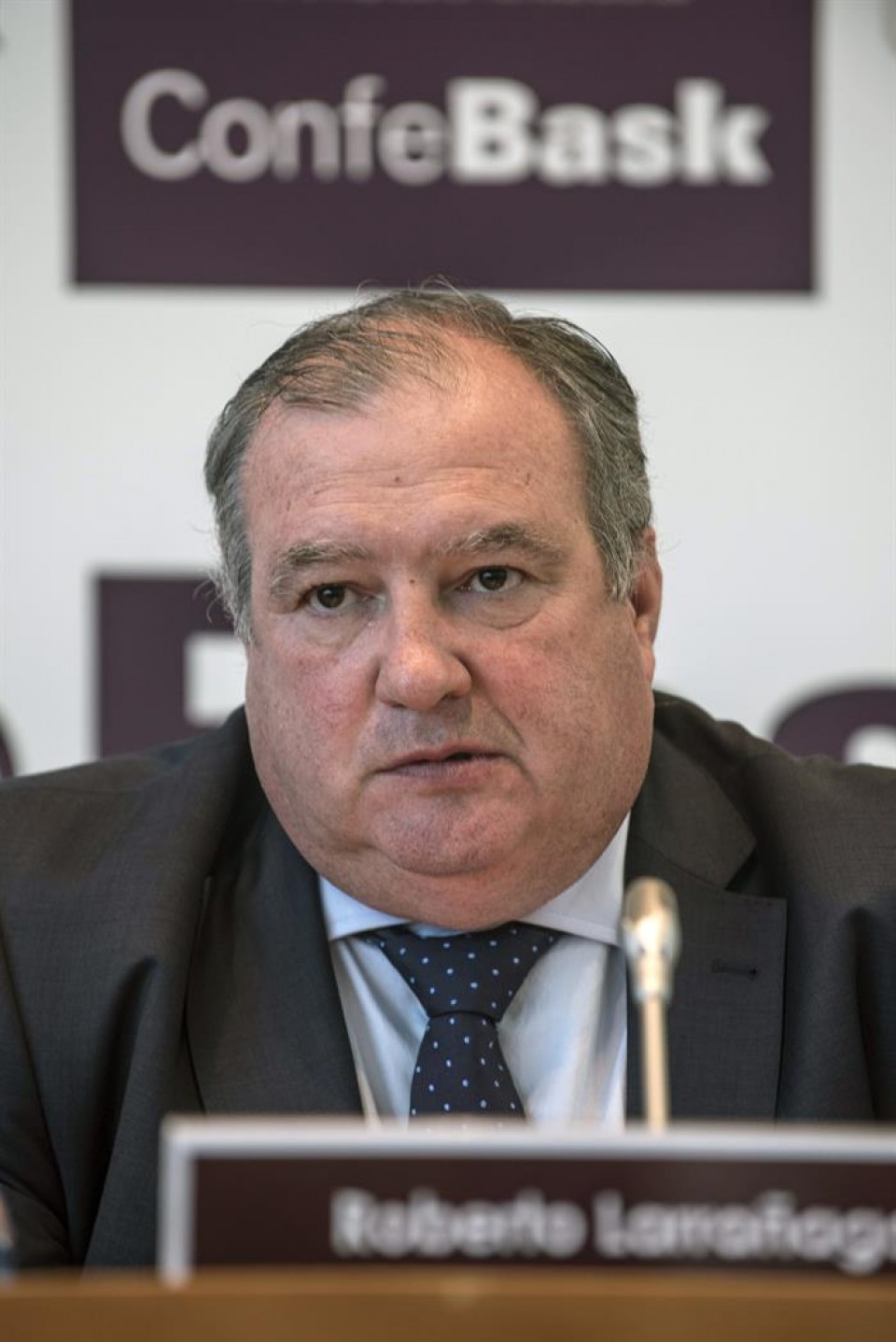 Roberto Larrañaga, nuevo presidente de Confebask. EFE