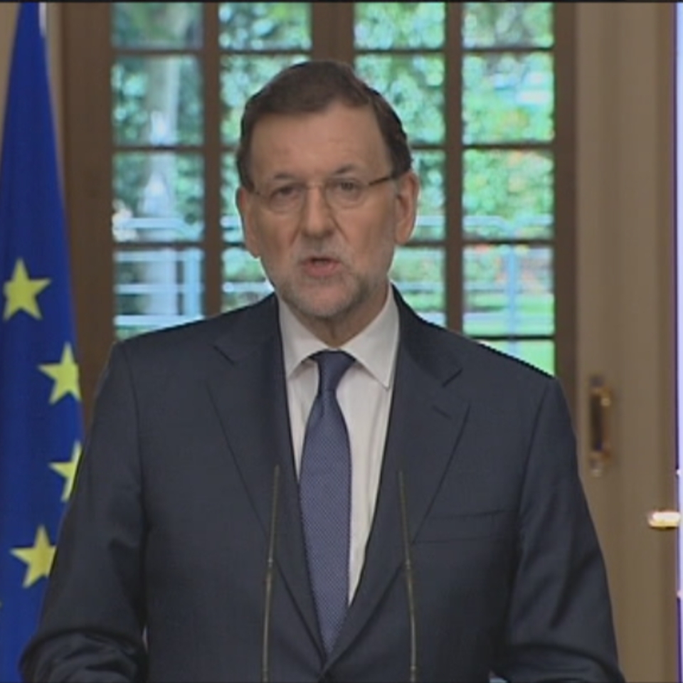 Mariano Rajoy Espainiako gobernuko presidentea. Argazkia: EiTB