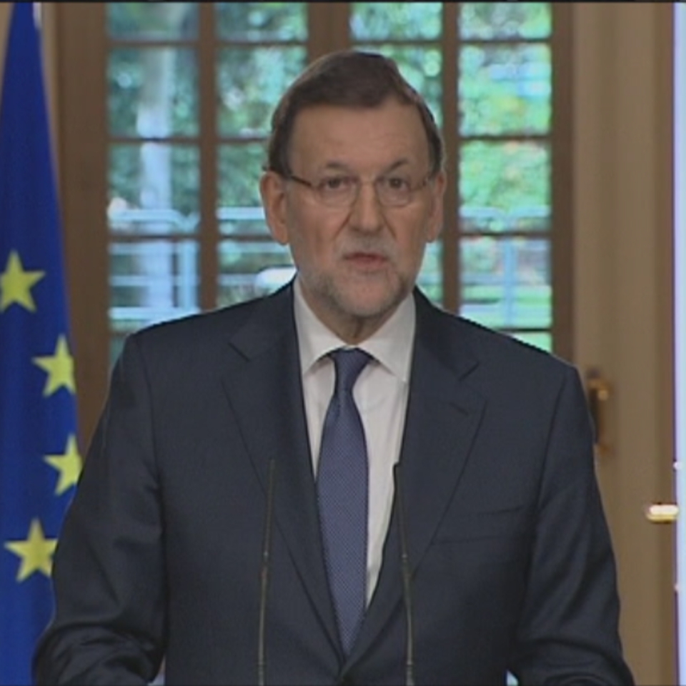 Rajoy: 'En Cataluña no habrá elecciones plebiscitarias'