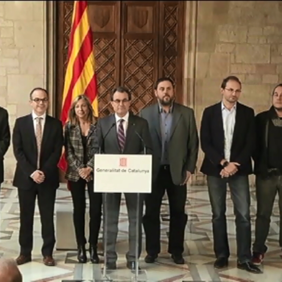 Aldaketa politiko handiak Katalunian, 2012ko hauteskundeetatik