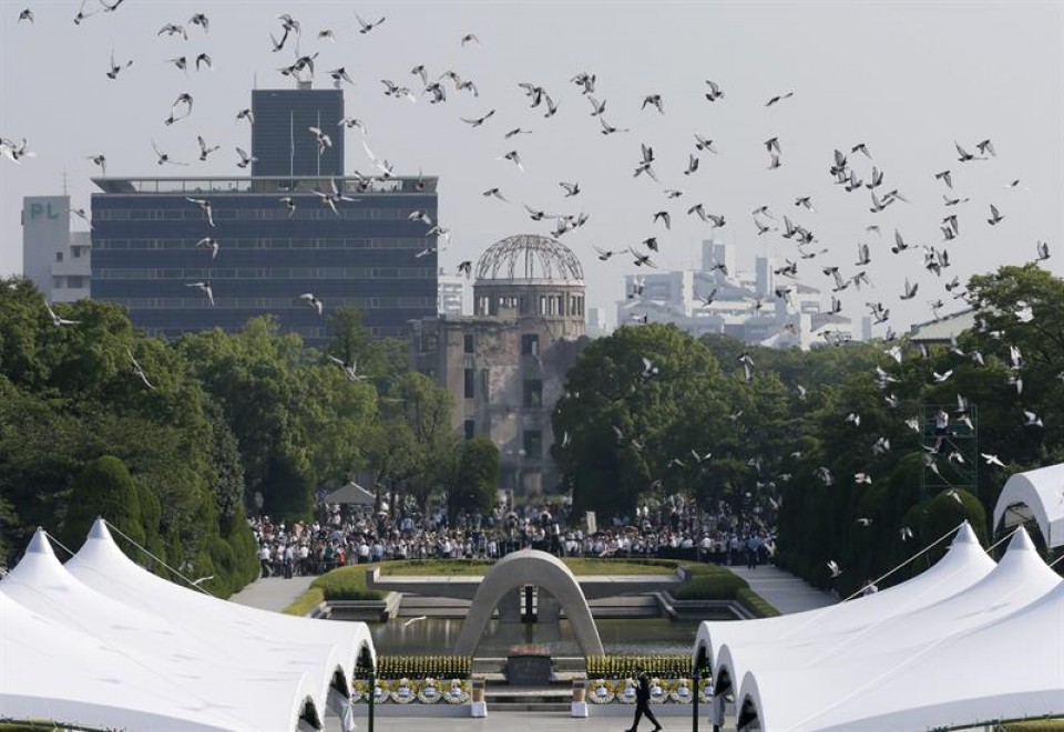 Hiroshimara bisita historikoa egingo du Obamak