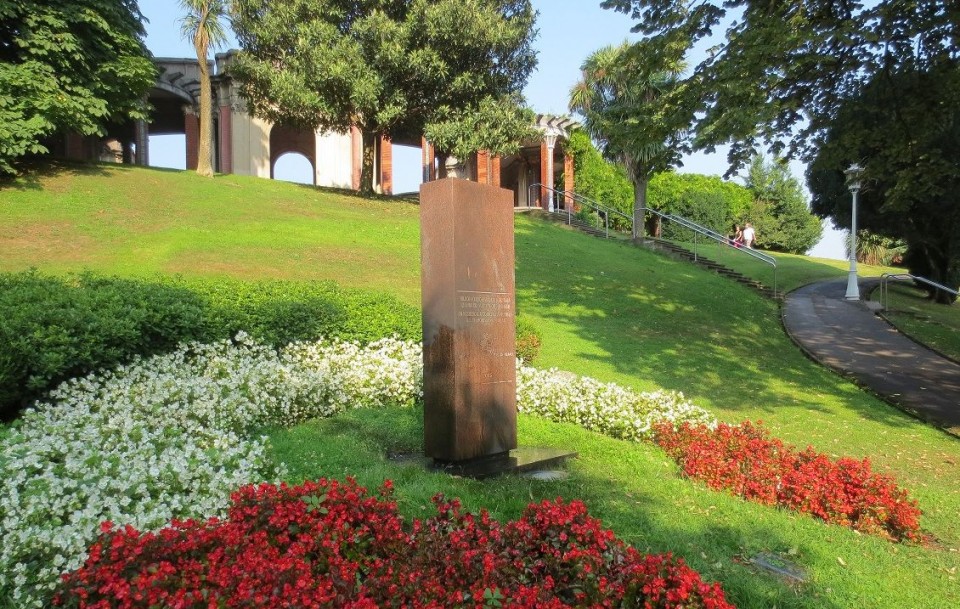 El monumento ubicado en el parque Casilda Iturrizar. Foto: Ayuntamiento de Bilbao