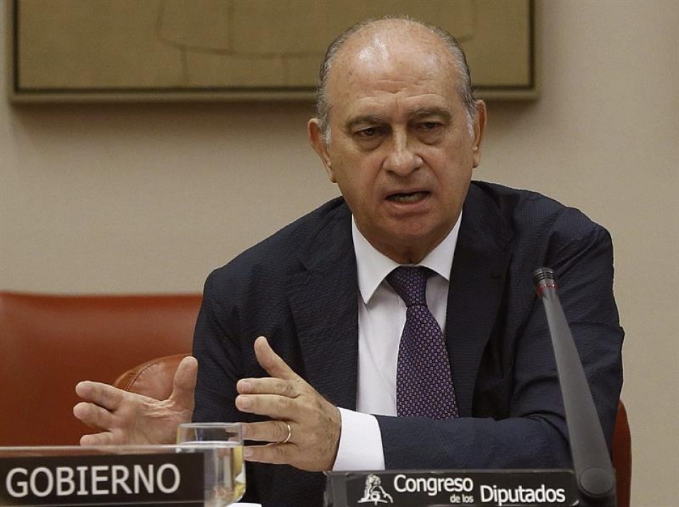 El ministro del Interior, Jorge Fernández Díaz. Foto: EFE
