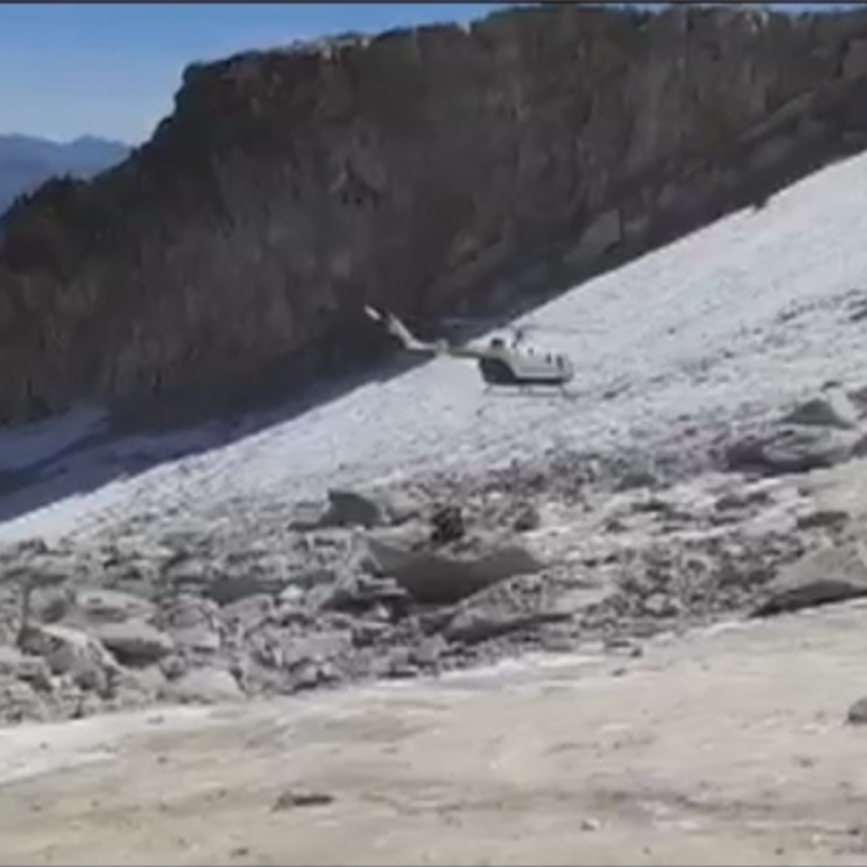 Rescate del cadaver del montañero de Ansoain Ángel Larrañeta