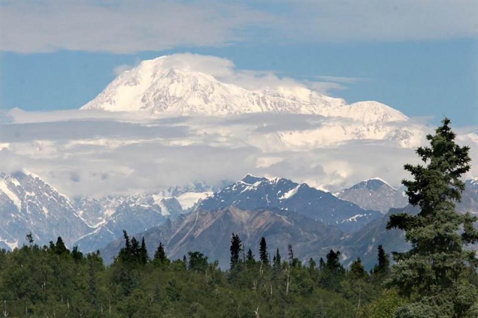 Monte Denali, en Alaska.