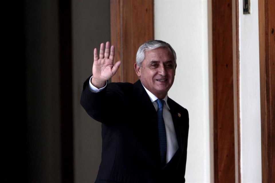 El presidente de Guatemala, Otto Pérez Molina. Foto: EFE.