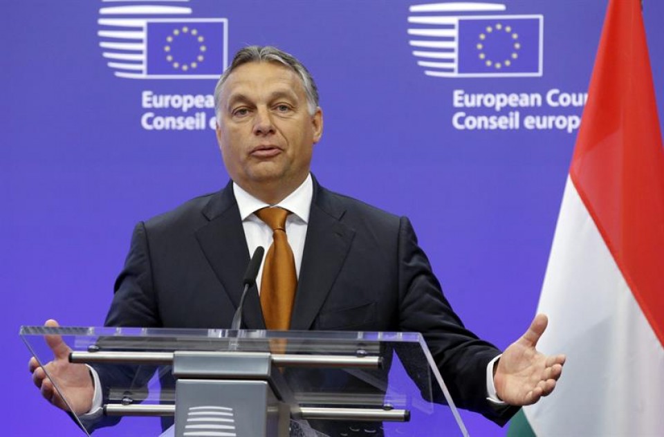 Viktor Orban Hungariako lehen ministroa.