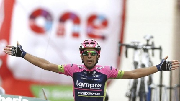 El ganador de la etapa, Nelson Oliveira. Efe.