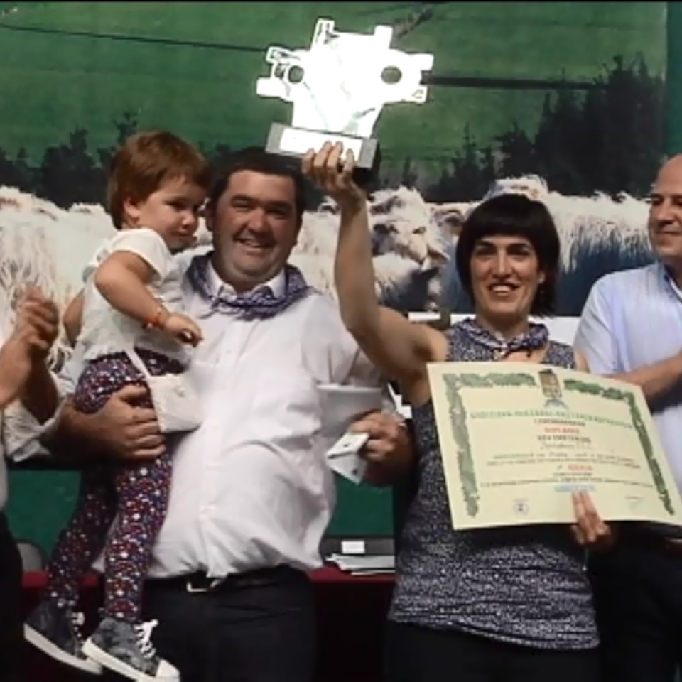 Concurso de queso Idiazabal en Ordizia.