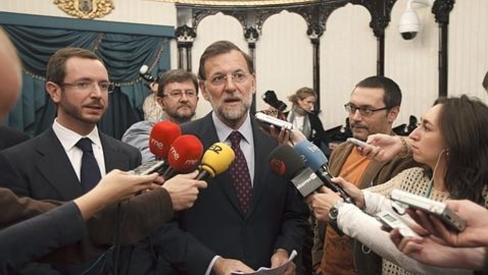 Javier Maroto y Mariano Rajoy. Imagen de archivo: EFE