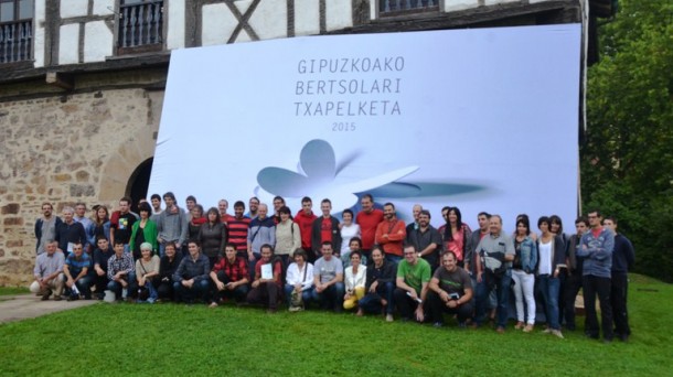 Presentación del Campeonato de Bertsolaris de Gipuzkoa 2015. Foto: Bertsozale Elkartea. 