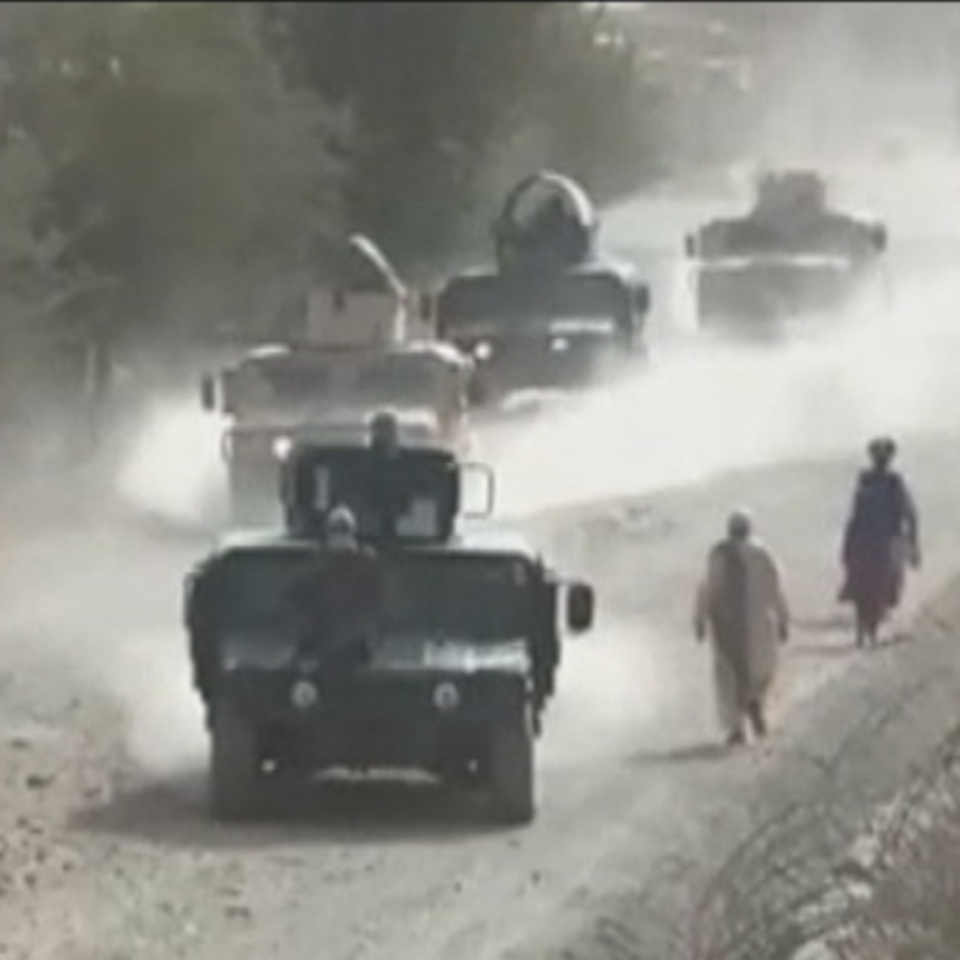 Los talibanes tomaron el control de la ciudad de Kunduz, al noreste de Afganistán. Foto: EFE