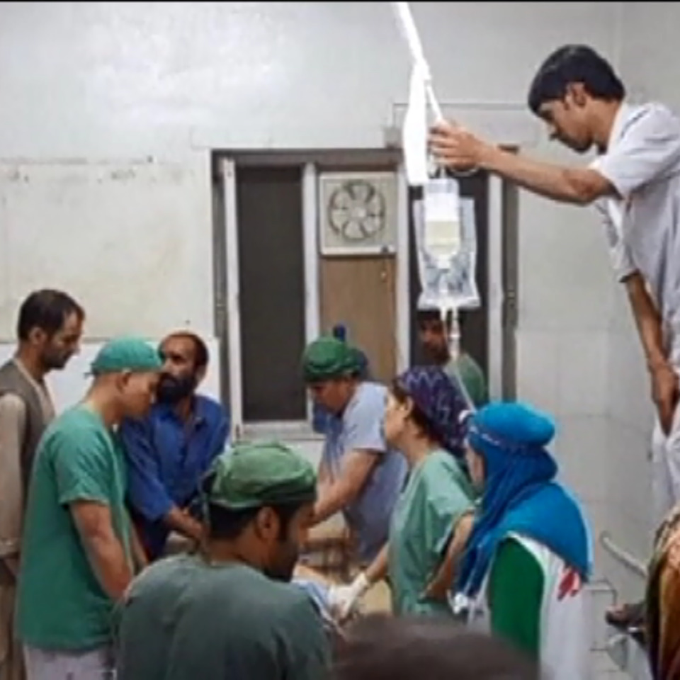 EEUU bombardeó un hospital de Médicos Sin Fronteras en Kunduz (Afganistán). Foto: EiTB
