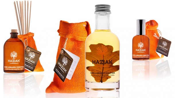 Haziak, el perfume que capta el olor de Euskadi