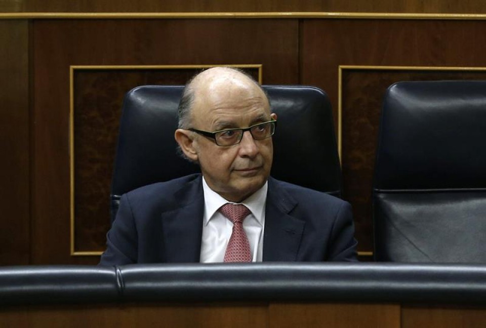 El ministro de Hacienda, Cristobal Montoro. Foto: EFE 