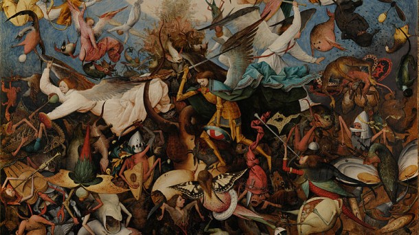 Pieter Brueghel: Caida de los ángeles rebeldes