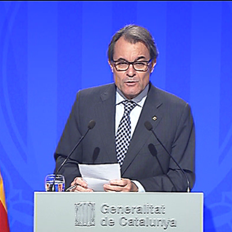 El presidente de la Generalitat, Artur Mas. Imagen de archivo: EiTB
