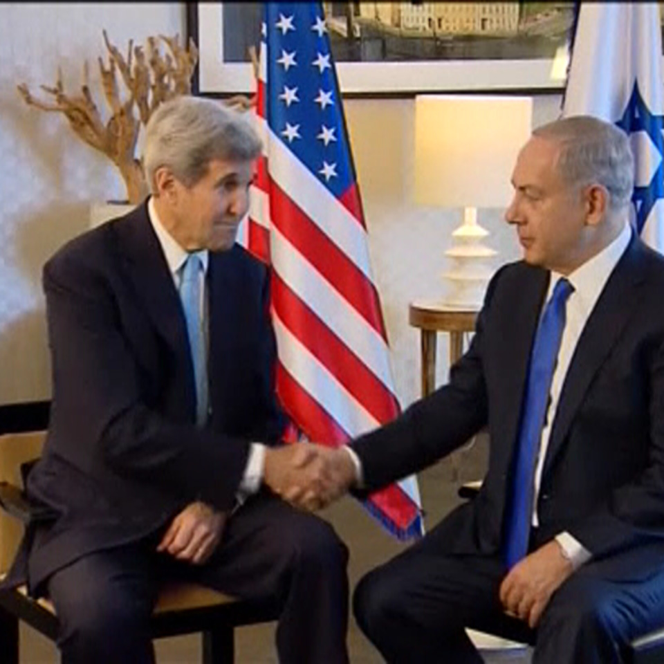 Reunión Kerry-Netanyahu