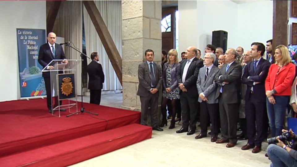 El ministro del Interior, Jorge Fernández Díaz, durante la inauguración. Foto: EFE