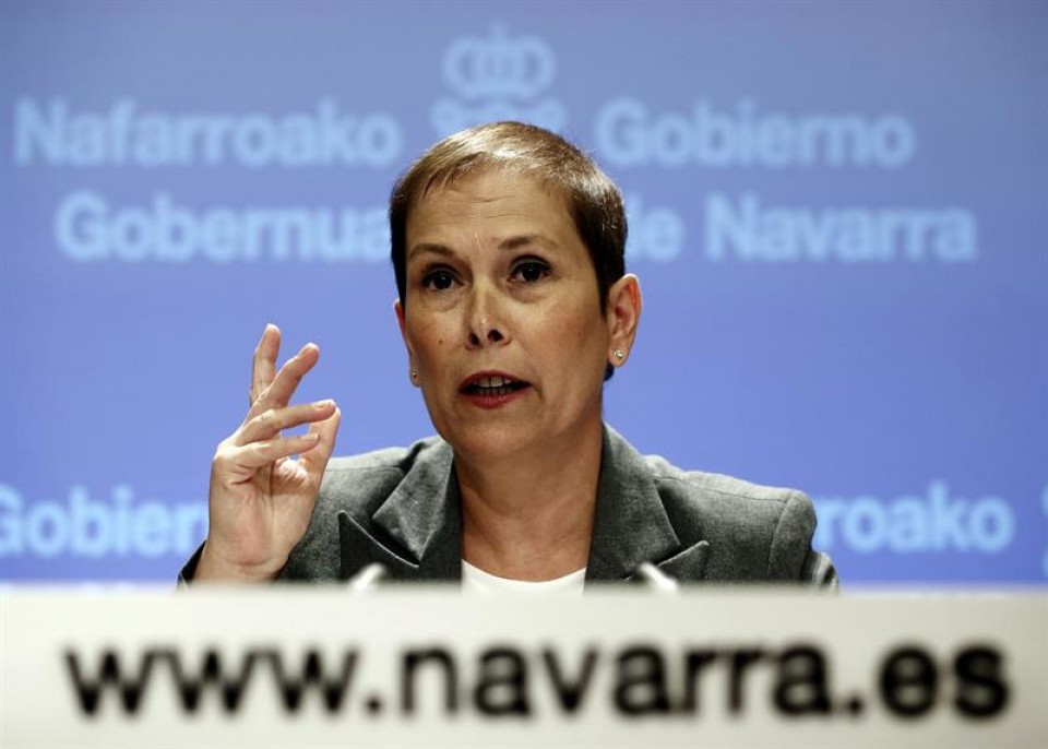Uxue Barkos, presidenta de Navarra.