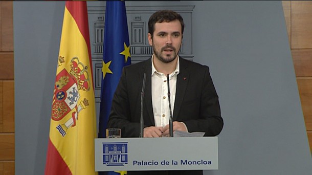 Alberto Garzón no descarta apoyar un gobierno PSOE-Ciudadanos
