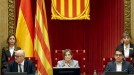 Debate en el Parlamento de Cataluña. Foto: EFE