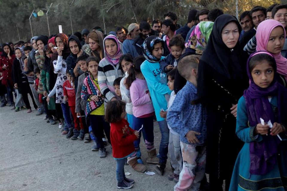 Más de 15.000 refugiados y migrantes han entrado en el Estado en 2015