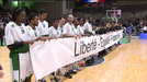Minutu bateko isilune hunkigarria Nanterre-Bilbao Basket partidan