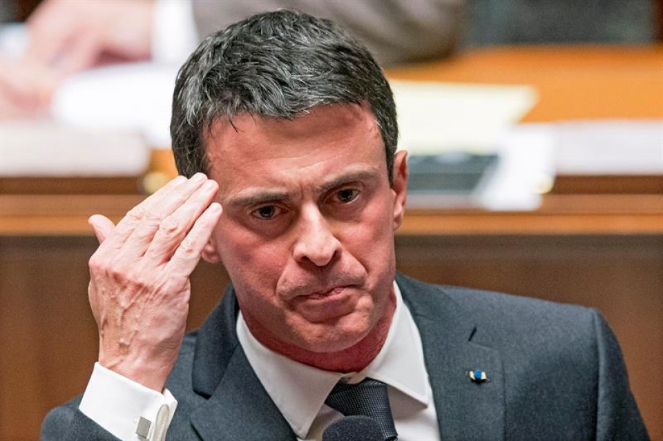 Manuel Valls Frantziako lehen ministroa. Argazkia: EFE